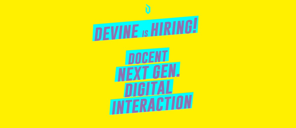 Become one of us! 

creativeskills.be/jobs/ux-design… …

#devinehowest #howest