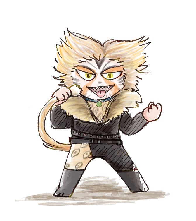 いちばん好きなのはやっぱりラムタムタガー めちゃめちゃかっこいいしかわいい あの マー Mamuchu のイラスト