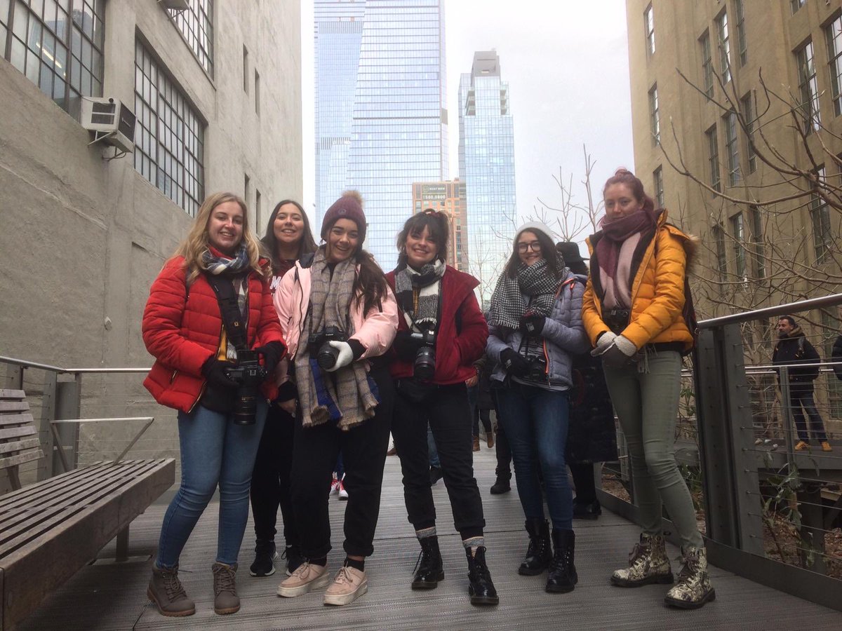 DMUPhotoVideo's tweet photo. BA Photo &amp; Video in The Big Apple. Zero degrees but lots of cool galleries to keep us warm. https://t.co/0zjEGipvMj