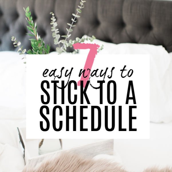 Learn all the secrets now! organisemyhouse.com/sticking-to-a-… #organisemyhouse #schedule #routine #productivity