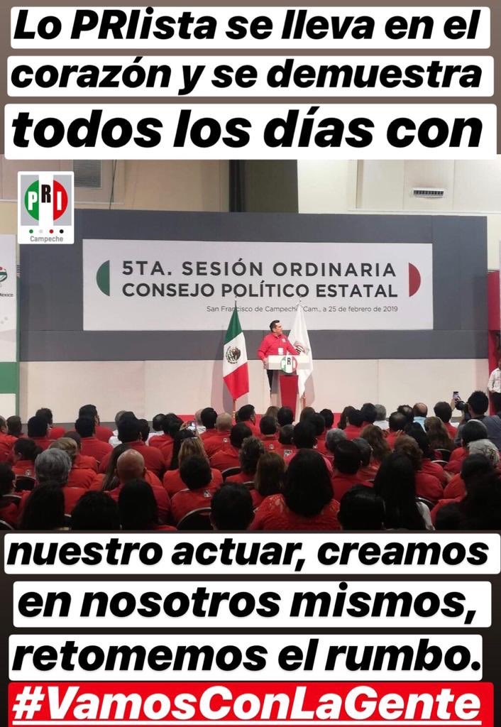 FColosioCAM's tweet photo. Buen día amig@s...fuerte abrazo...
#AlitoPresidente
#ElPRIeresTú
#VamosConLaGente https://t.co/DiYTyD3sRB