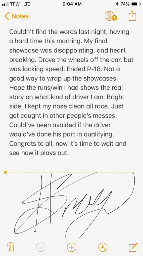 TheJet83's tweet image. Disappointed, Heartbroken, and aggravated are the only word to describe my race last night. Hoping my finishes throughout the races show more than last night did. 1 win, a top 10, and DNS, and an 18th place isn’t bad. But I’m not sure if it’s good enough. #eNascarHeat #SnagMe