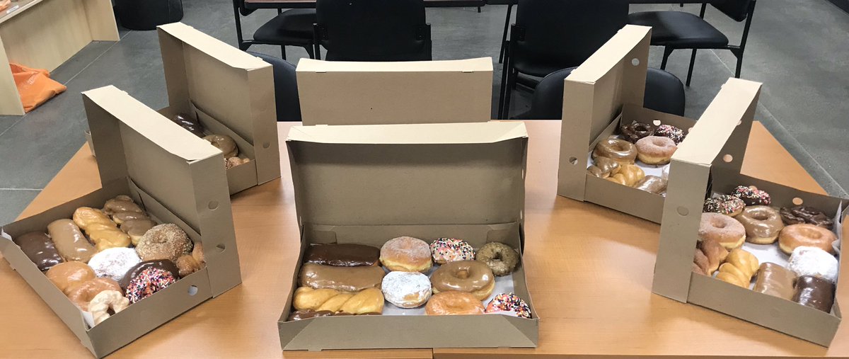 Sweet Treats for being 100 DAYS SAFE at 4747!  AMAZING work and SAFETY culture Spanaway team!  Heres to the NEXT 100! <a href="/floyd_ven/">Floyd Venesky</a> <a href="/jenny_helme/">Jenny Helme</a> <a href="/AkinsMel/">Mel Akins</a> <a href="/jcprppeterson/">Jason Peterson</a>