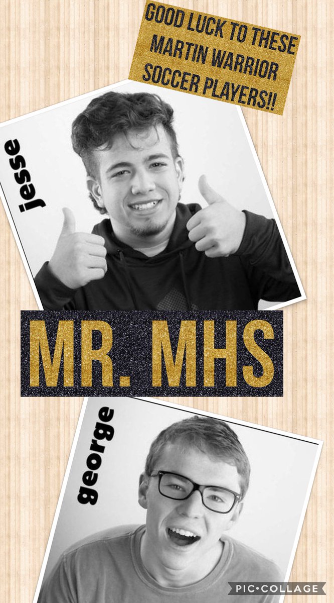 martinsoccer_1's tweet photo. Want to wish 2 of our guys Good Luck tonight in Mr. MHS competition tonight!!! #MrMHS https://t.co/R7I5YXtB1G