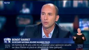 tcabarrus's tweet photo. Le parler vrai de #BenoitBarret, syndicaliste de police #Alliance: "On voudrait faire croire que les policiers tirent au #LBD sur des paisibles #GiletsJaune pour faire plaisir au pouvoir. C'est faux! Les flics ne sont pas des voyou, ils tirent pr se défendre, pas pour blesser!" https://t.co/J1SpOjBEIH