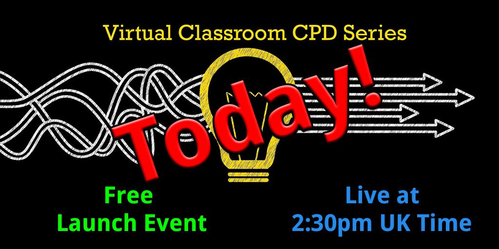 MomentLightbulb's tweet photo. The Virtual Classroom and Webinar CPD Series free launch is starting now! 2:30pm!
Experience an example session live and see if the series is for you. Today we focus on activities in your sessions - https://t.co/JSmjcE7nJH
#VILT #CPD #Webinar #VirtualClassroom #LightbulbCPD https://t.co/3kl8c7NQ9o