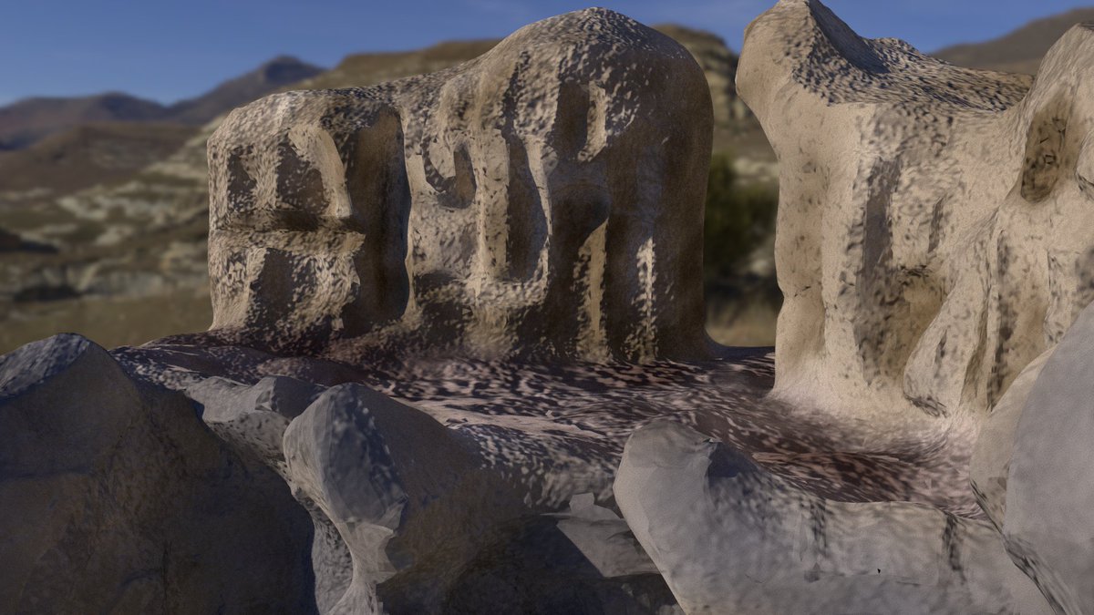 vockofalltrades's tweet photo. These  aren't as crisp as I'd like them, but they work. My first ever large scale environment! Programs used; Maya, ZBrush, Photoshop
#EnvironmentModel #3DArt #ZBrush #AutpdeskMaya #StudentWork https://t.co/xGzO5QJPaZ