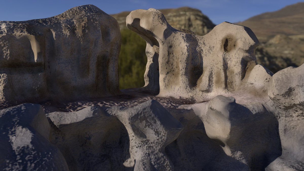 vockofalltrades's tweet photo. These  aren't as crisp as I'd like them, but they work. My first ever large scale environment! Programs used; Maya, ZBrush, Photoshop
#EnvironmentModel #3DArt #ZBrush #AutpdeskMaya #StudentWork https://t.co/xGzO5QJPaZ