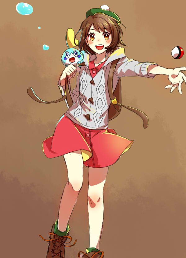 ポケモン 新作主人公ちゃん練習 メッソンにする気がする 小作農ひよこのイラスト