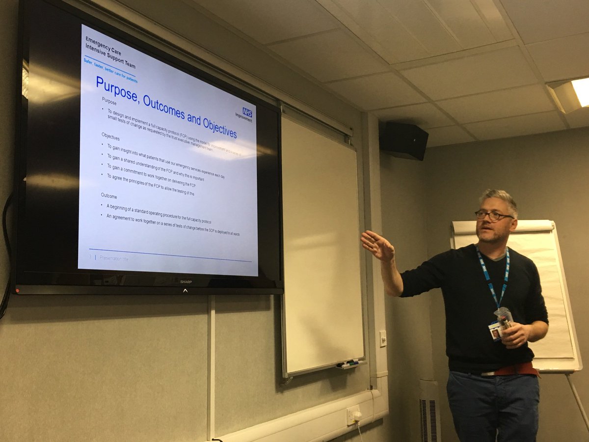 And where off <a href="/UHMBT/">MorecambeBayNHSTrust</a> <a href="/ECISTNetwork/">Elective & Emergency Care Improvement Support Team</a> working together to develop a Full Capacity Protocol to support patient care 😊