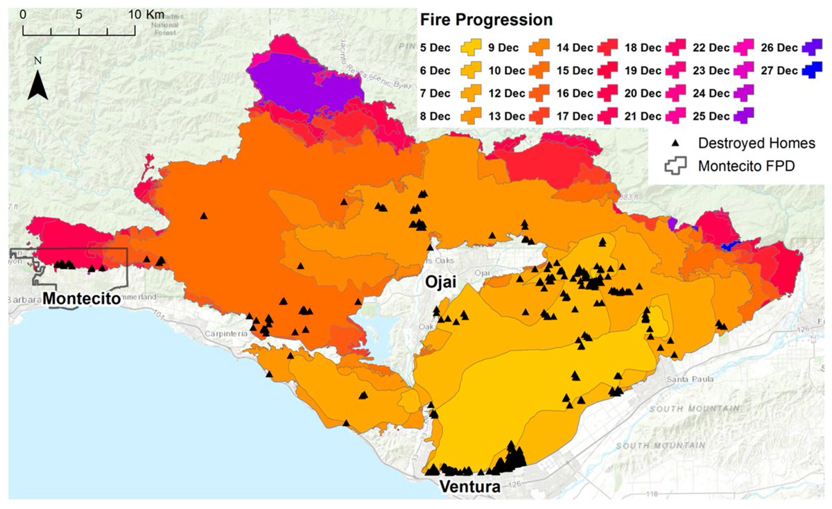 A Socio-Ecological Approach to Mitigating #Wildfire Vulnerability in the Wildland Urban Interface: A Case Study from the 2017 Thomas Fire
mdpi.com/2571-6255/2/1/…
#vulnerability
#fueltreatment
#wildlandurbaninterface
#ThomasFire
