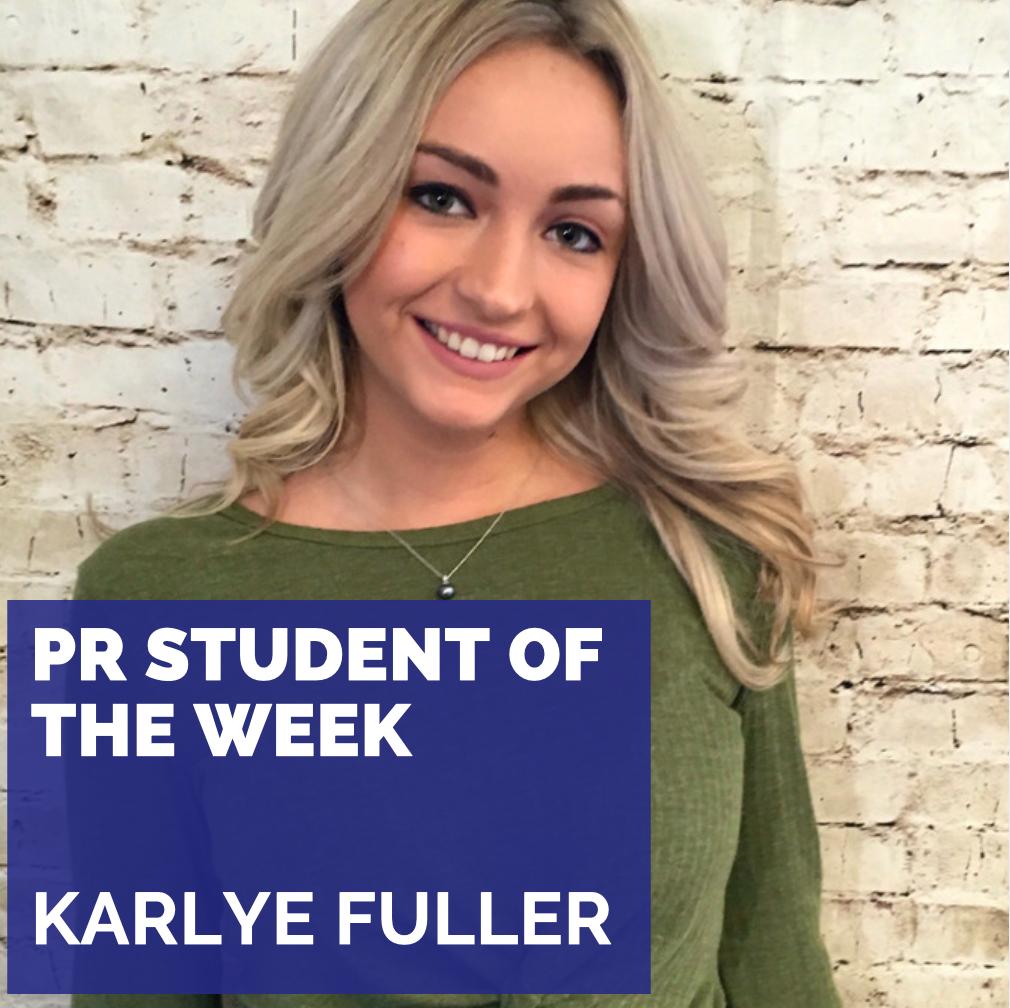 This week's #PRStudentOfTheWeek is Karlye Fuller from Champaign, IL.

Do you have someone in mind for the next #PRStudentOfTheWeek? Send us your nomination!
#PantherPR

facebook.com/PantherPR/phot…