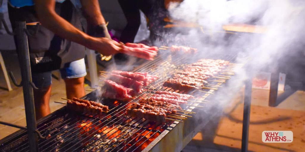 WhyAthens's tweet photo. It's “TSIKNOPEMPTI” or SMOKE THURSDAY here in Athens. We encourage everyone to get out and grill! #Athens #Greece #ttot #traveltips #travelblogger #travel There are plenty of events on around the capital to take part in https://t.co/RlQOzpO9Tp https://t.co/yiQ4oajE9a