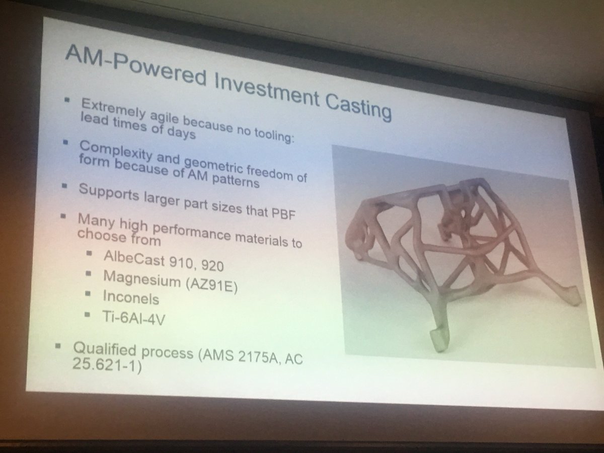 WRStirling's tweet photo. Big #additivemanufacturing Europe conference in London this week #AMforAS, covered standards, different AM processes, inspection, centres, training, certification, generative design, @BSI_UK @RenishawAM solution centres, @autodesk_UKI (see pic) & more https://t.co/1PYNTWju9y https://t.co/5rpsHr8TBw