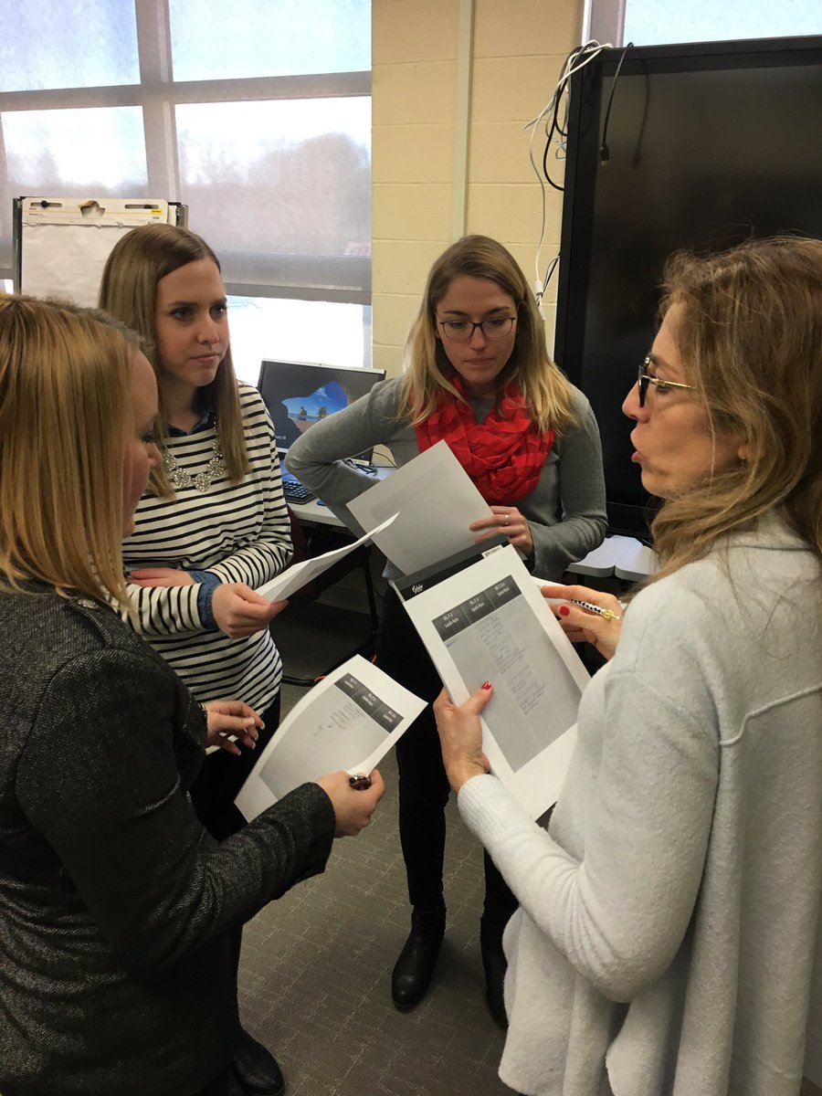 BichselJillian's tweet photo. Induction @ NA @CiccoValerie works with our inductees to analyze the standards and determine elements of effective instruction and student engagement  #NASDlearns https://t.co/kzBHDMNQLV
