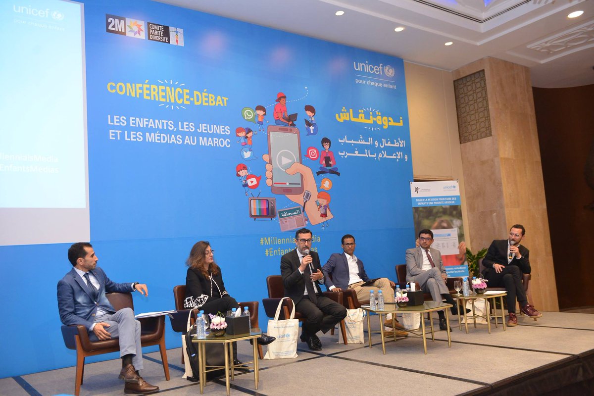 Cpd2M's tweet photo. #Conférence «Les enfants, les jeunes et les médias au Maroc»
Séance de questions-réponses. #MillennialsMedia #EnfantsMedias @UNICEFMaroc @HACA_Maroc @2MInteractive @Cpd2M @Leconomiste_ @hespress https://t.co/PTvh6QskR1 #Medias #Television #Radio #PressePapier #PresseDigitale https://t.co/PXpwvXhIic