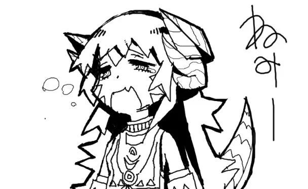 何も考えずに落書きしたら今の気持ちが100%でてしまった 
