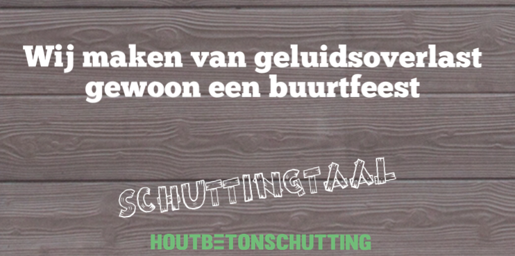 HoutBeton's tweet photo. #schuttingtaal https://t.co/aSye8iErVh