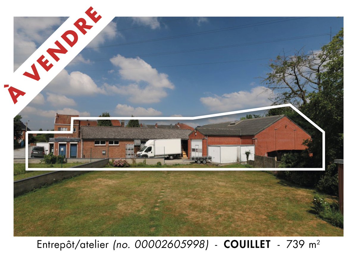 BDlabo's tweet photo. Suite à notre déménagement, nous vendons notre ancien bâtiment.

Pour plus d'informations :
https://t.co/q0gIftOjah
#VenteBatiment #Charleroi #Couillet #Entrepot #Bureaux #Burima https://t.co/mhXAqtw9yj