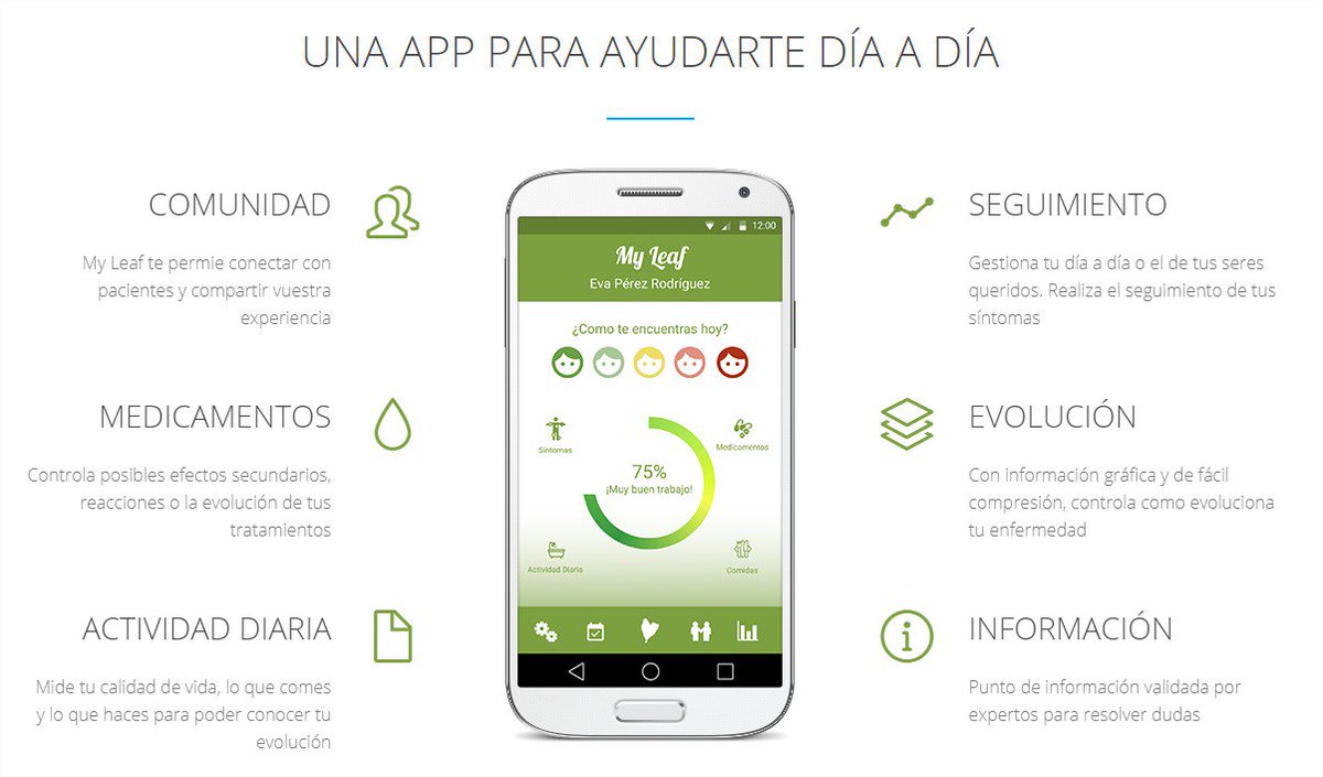 GrupoPSN's tweet photo. Asociaciones como @NoInvisibles buscan visibilizar, apoyar y conectar con la comunidad de pacientes y las personas relacionadas💚.
Para ello, han desarrollado una app #MyLeaf para ayudar y construir una comunidad para enfermos y familiares ➡ https://t.co/EFkK8Al2ve https://t.co/VWtWoFvzY9