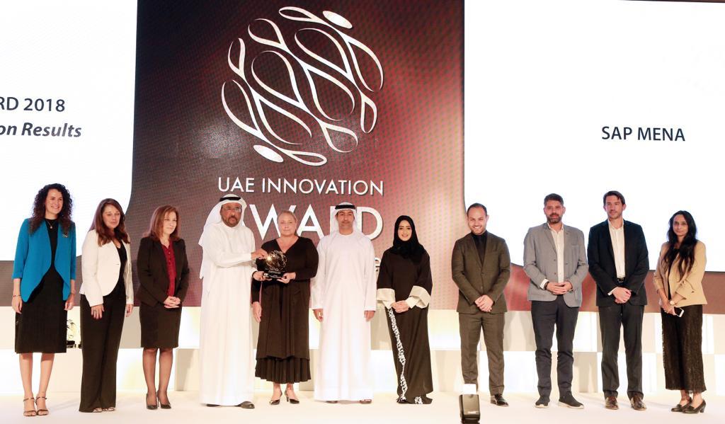 MJM__DXB's tweet photo. We are beyond proud to announce that #SAP has won the UAE Innovation Award 2018, as well as the Award in the category Innovation Results. SAP’s #YoungProfessionalProgram, #DualStudyProgram and @winnovateglobal played a crucial role in achieving these meaningful awards! https://t.co/qe1bRPxb7I
