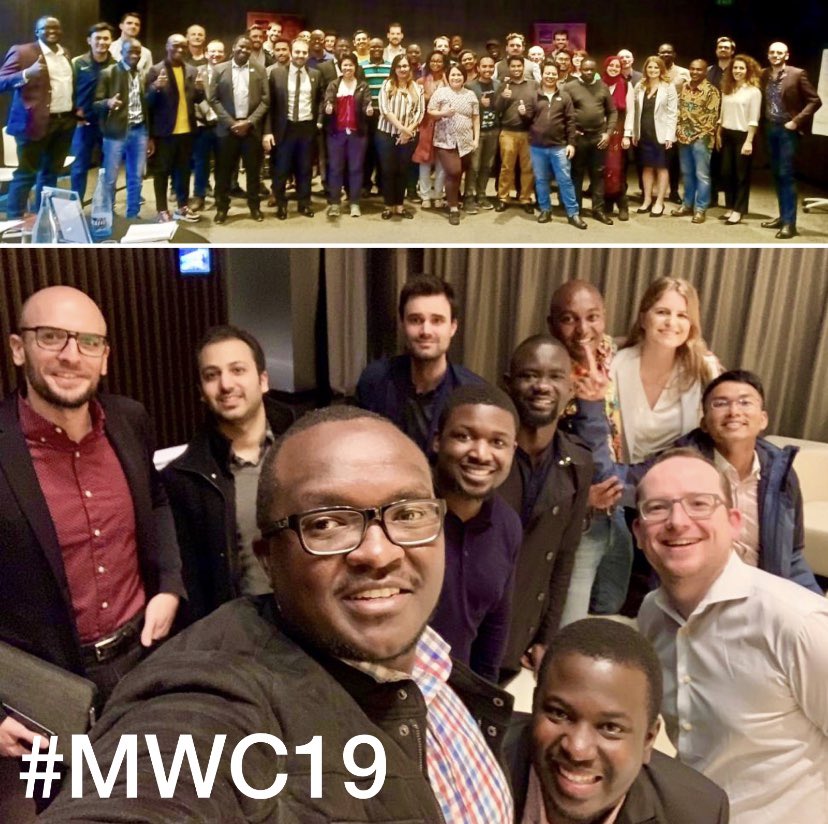From an early concept we presented at #MWC16 with @RosieAfia & @MaxBayen... to the most incredible community of 35 inspiring entrepreneurs from around the world and a top-notch team all gathered at #MWC19... What a journey!

Thank you so much everyone for believing in us! 🤜🤛