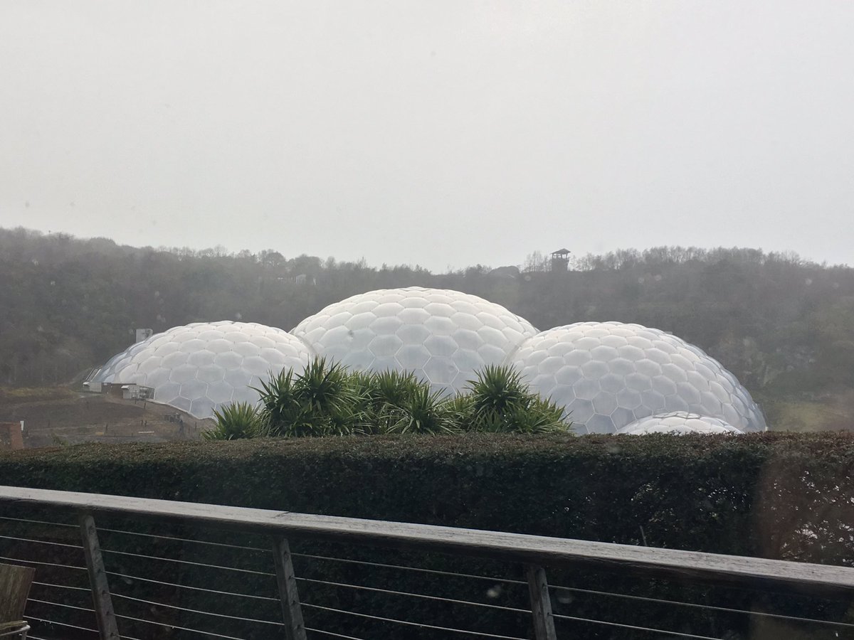 JWatson3593's tweet photo. Looking forward to today’s South West #socialprescribing conference at the Eden project today. Half expecting to see a T-Rex... https://t.co/aukKAuEsJI