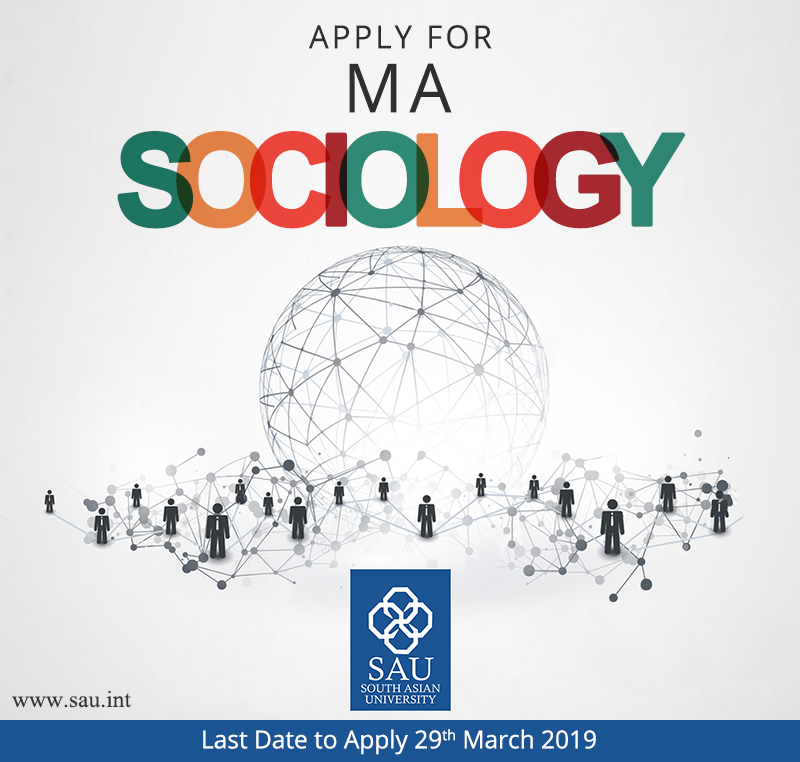 SouthAsianUni's tweet photo. A two year masters program in sociology at #SAU 
Globally reputed faculty | 
Specially subsidized fees for #SAARC students |
Special multiple entry SAU Visa | 
Hostel &amp; Medical Facilities
Apply now!!
Visit:- https://t.co/bsSnAXcHbt for more details 
#studyatSAU #SAUAdmissions2019 https://t.co/XKBP2Fxwq4