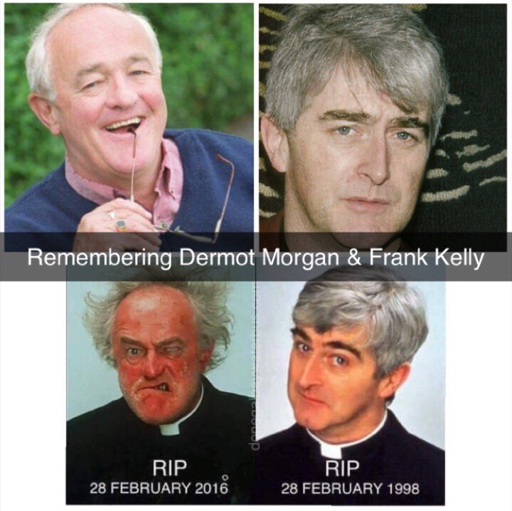 pnamblath's tweet photo. #OTD #FrTed #FrJack #CraggyIsland Two of the best Irish comedians https://t.co/UCg9cyP6fO