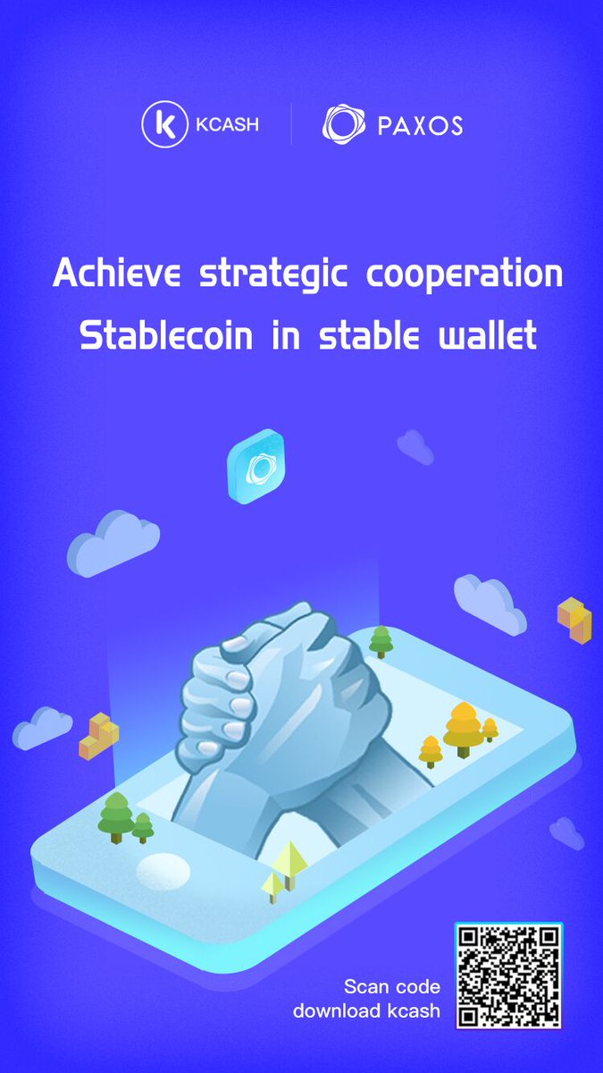 【Announcement】Kcash establishes strategic cooperation with stablecoin @PaxosGlobal link.medium.com/Ze0EX7pLFU
