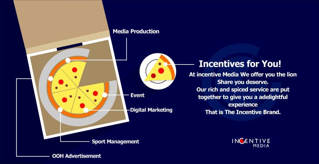 incentivemedia's tweet photo. At Incentive Media we offer you the Lion Share you Deserve. Our rich and spiced services are put together to give you a delightful experience. That is the Incentive Brand.
.
.
.
.
#incentive 
#incentivemedia 
#promotions
#marketing
#media
#sports
#oohadvertising
#digitalmarketing https://t.co/slh6ORb81G