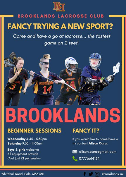 Why not expand your sporting activities and get involved with <a href="/BrooklandsLax/">Brooklands Lacrosse Club</a> <a href="/FGSsports/">PE SPORT</a> fast &amp; furious (on 2 feet)