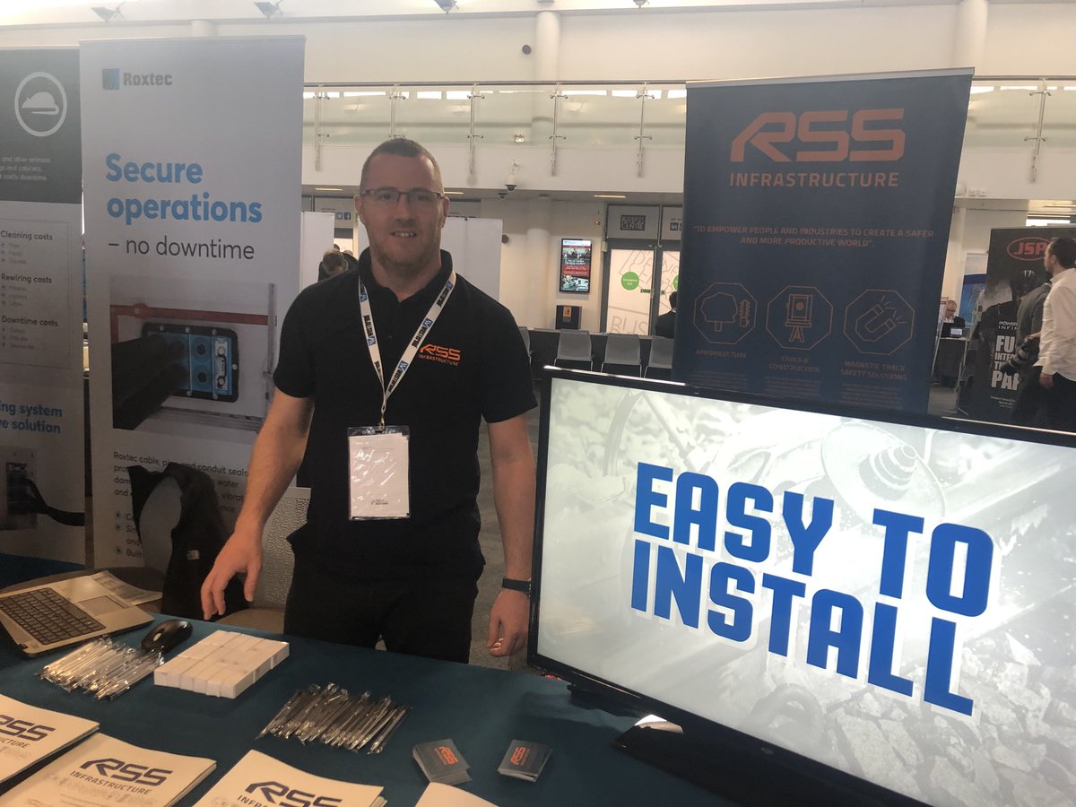 RSS_Infra's tweet photo. Simon Capper, Fleet Manager and Brian Hopkinson, Rail Manager are representing the company at today's Rail Infrastructure Networking event (#RIN) at the @TheBDC, London.
#RailInfrastructureNetworking https://t.co/Rsuu70Y3al