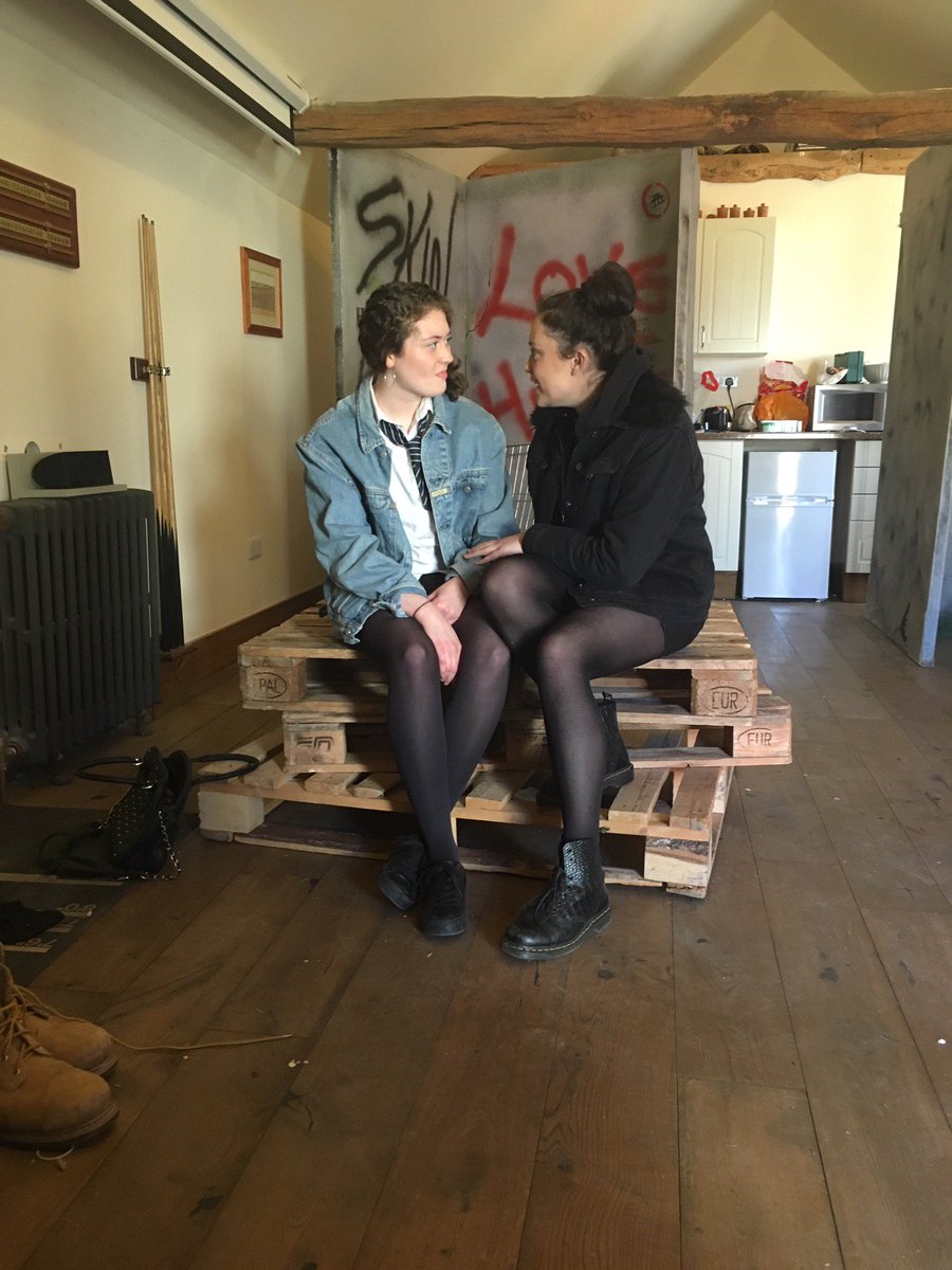 SolomonTheatre's tweet photo. GOOD LUCK to our cast of 'Skin Deep' and 'Power of Love' off on the road for there first performance today. 🚚💨 Here is a few snaps of rehearsals in action.📸 #offontour #theatretoschools https://t.co/kFe5pa2qqG
