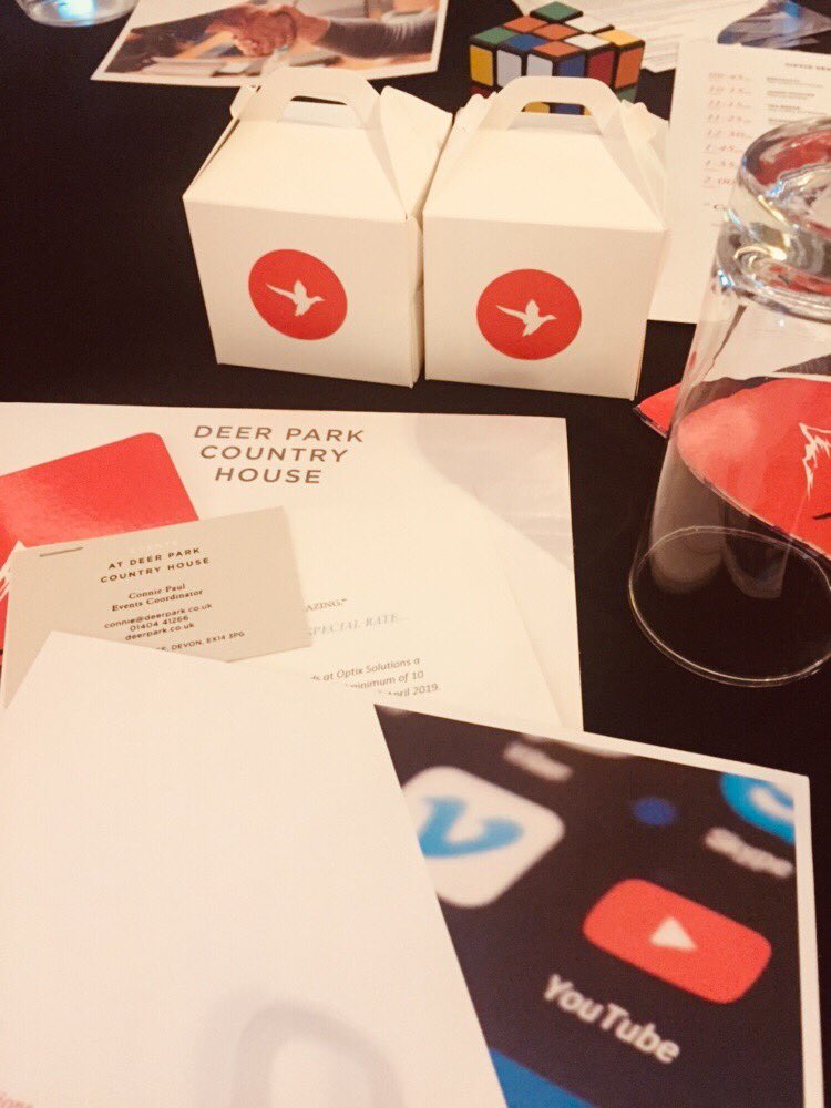 It’s begun... #OptixDigitalTrends Rather excited to be back at this insightful event at this stunning venue <a href="/OptixSolutions/">Optix Solutions</a> @DeerParkDevon