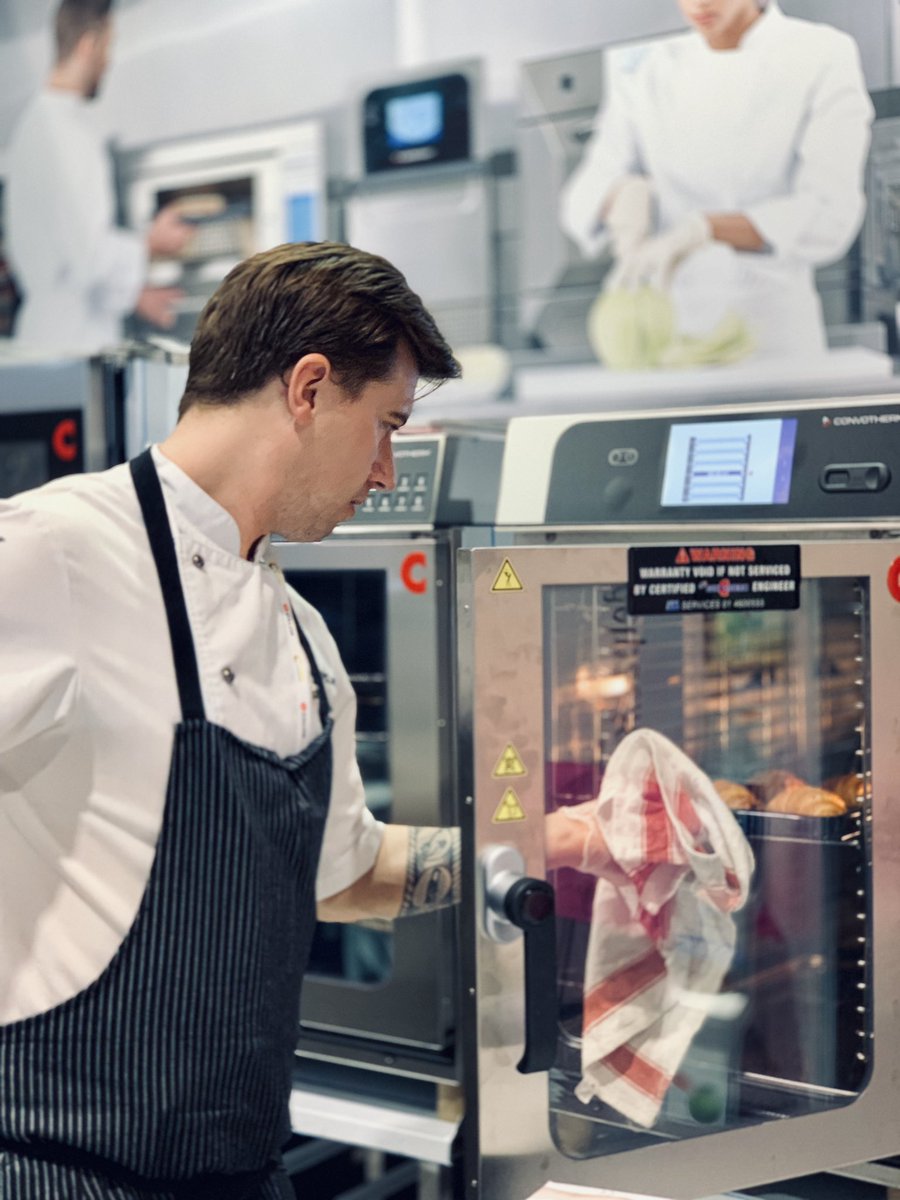 WelbiltEurope's tweet photo. It’s the final day at @catexexhibition today! Come to stand A25/A31 for a bit of breakfast and see how our @convotherm can help your business bring in new opportunities #ABCServices #Convotherm #Breakfast #WeAreWelbilt https://t.co/Rx4Bhh38a9