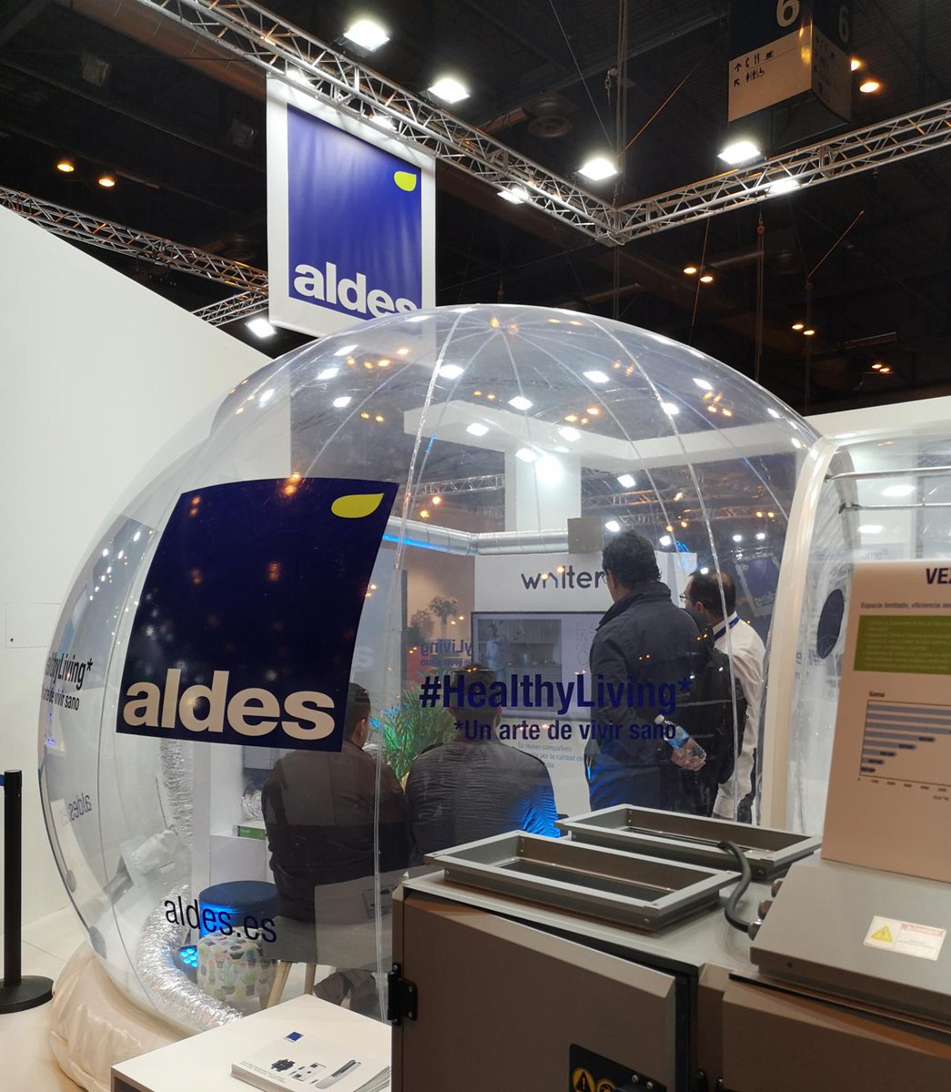 Aldes_Spain's tweet photo. Ya ha arrancado la tercera jornada de la @Feria_CR,  continuamos recibiendo a todos los asistentes interesados en conocer la experiencia #HealthyLiving, si aún no te has pasado, ¡Te esperamos!
Pabellón 6- Stand 6C22

#FeriaCR2019 #PurificacionDeAire #CalidadDelAire https://t.co/G43tWqv2hu