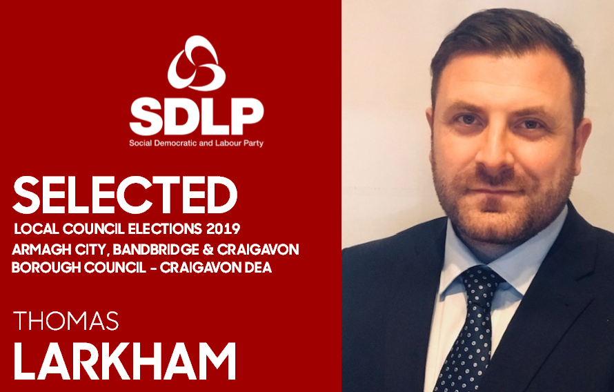 Selected for the Craigavon DEA- Thomas Larkham