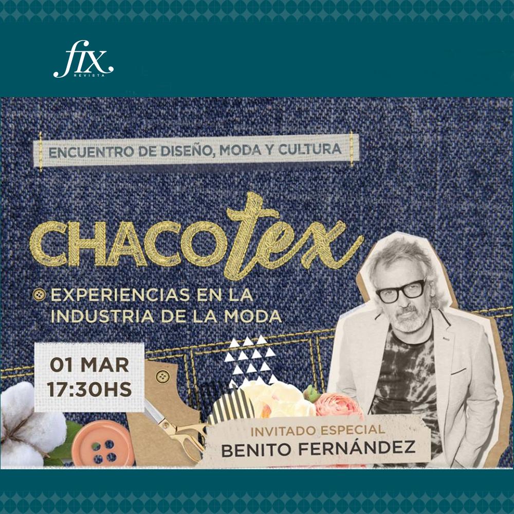 revistafixnea's tweet photo. Experiencias en la industria de la moda > INVITADO @BENITOfz
#chacotex Jueves 28/02 y Viernes 01/03!! 🙌✂️🧵🧶
Dos días a pura moda! Vas a poder disfrutar de desfiles, seminarios y muchas actividades mas!
#moda #desfiles #seminarios #charlas #chacoesmoda #diseño #industria https://t.co/vWQsITyRkN