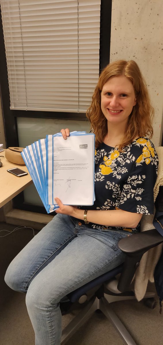 care_ra's tweet photo. Another Mile Stone reached by almost doctor Veerle Stouten: submission of the final doctoral plan! #celebration @DiederikDeCock @Kristienvde credits to @sophie_33pl for photography skills! https://t.co/GmaI8Wr4Yf