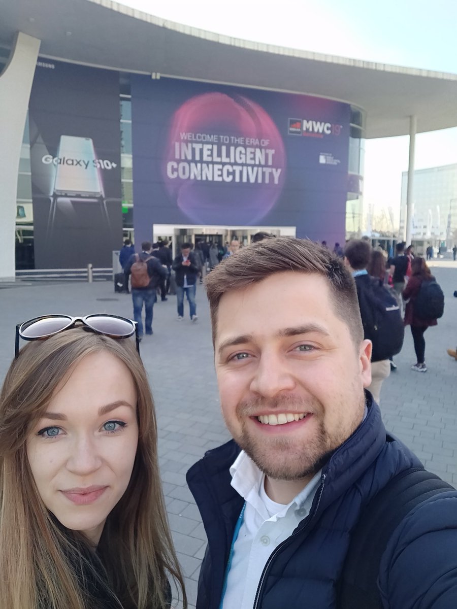 Today <a href="/MartaMusz/">Marta Musz</a> and I are @ #MWC19 checking out all the cool booths! We'll be here till the early afternoon, ping me if you want to talk #JIVR