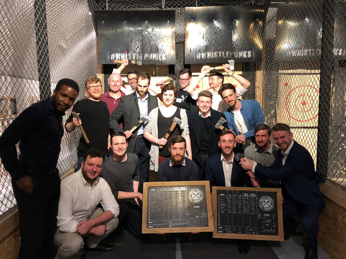 B_D_P_UK's tweet photo. Not your usual social event in London this week! π― Thanks to @WhistlePunksUK for a great evening! #BDPLife #London #consultantlife https://t.co/N8aG3poH9n