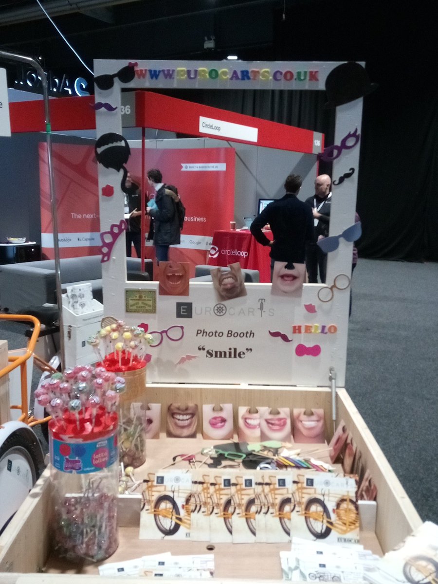 Eurocarts's tweet image. Day two at #msn19 come and have a photo.