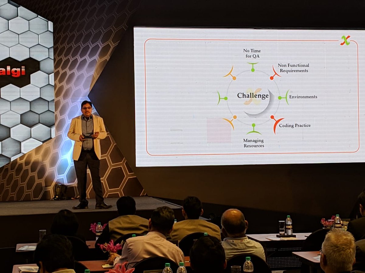 Monocept's tweet photo. @GangadharBH talking on Consistent High-Quality Delivery at @IDCInd #CIOSummit2019 @IDGWorld
#DigitalTransformation #SolvingX #CIOSummit @CIOin https://t.co/nkOnPIb7KY