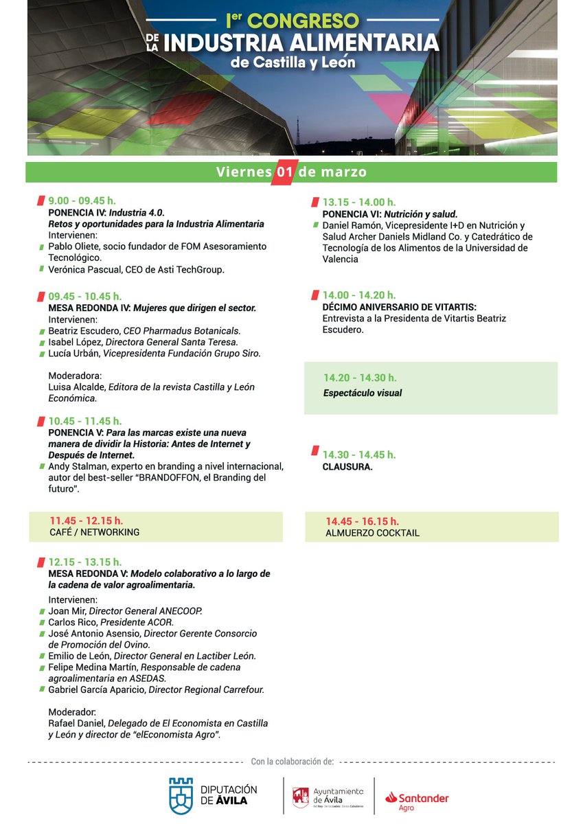 Vitartis's tweet photo. Gracias a los colaboradores con el #CongresoVitartis: @sothis, @cesce_es, @HispatecAGRO, #Labdial y #Privilegium. ¡Gracias por vuestra implicación con @Vitartis hoy y a lo largo de todo el año! https://t.co/xUAoqMchvw https://t.co/m1KCDgHnZT