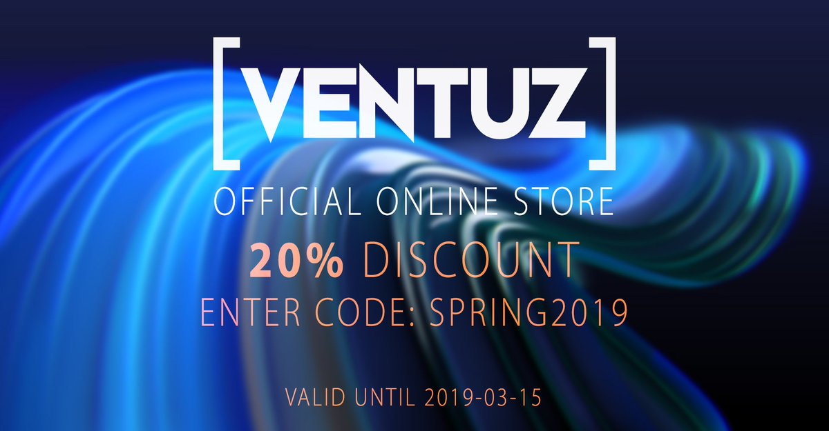 Ventuz_Store's tweet photo. We are celebrating the recent arrival of several new products in the Ventuz Store with a 20% Discount on everything! Use Code SPRING2019 or follow the link. @VentuzTech #Ventuz #Sale #Spring https://t.co/dek0BiDAHA https://t.co/9bhgaXCcLd