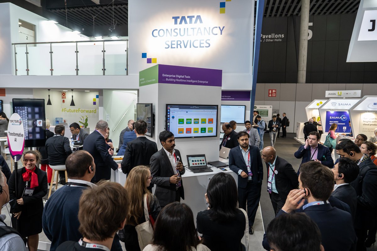 TCS_Europe's tweet photo. It's the last day of #MWC19 and your last chance to visit @TCS today. Don't forget to stop by Hall 5, Stand 5C21: https://t.co/KPhhIHDEvC #TCSMWC https://t.co/usm6qht7KR