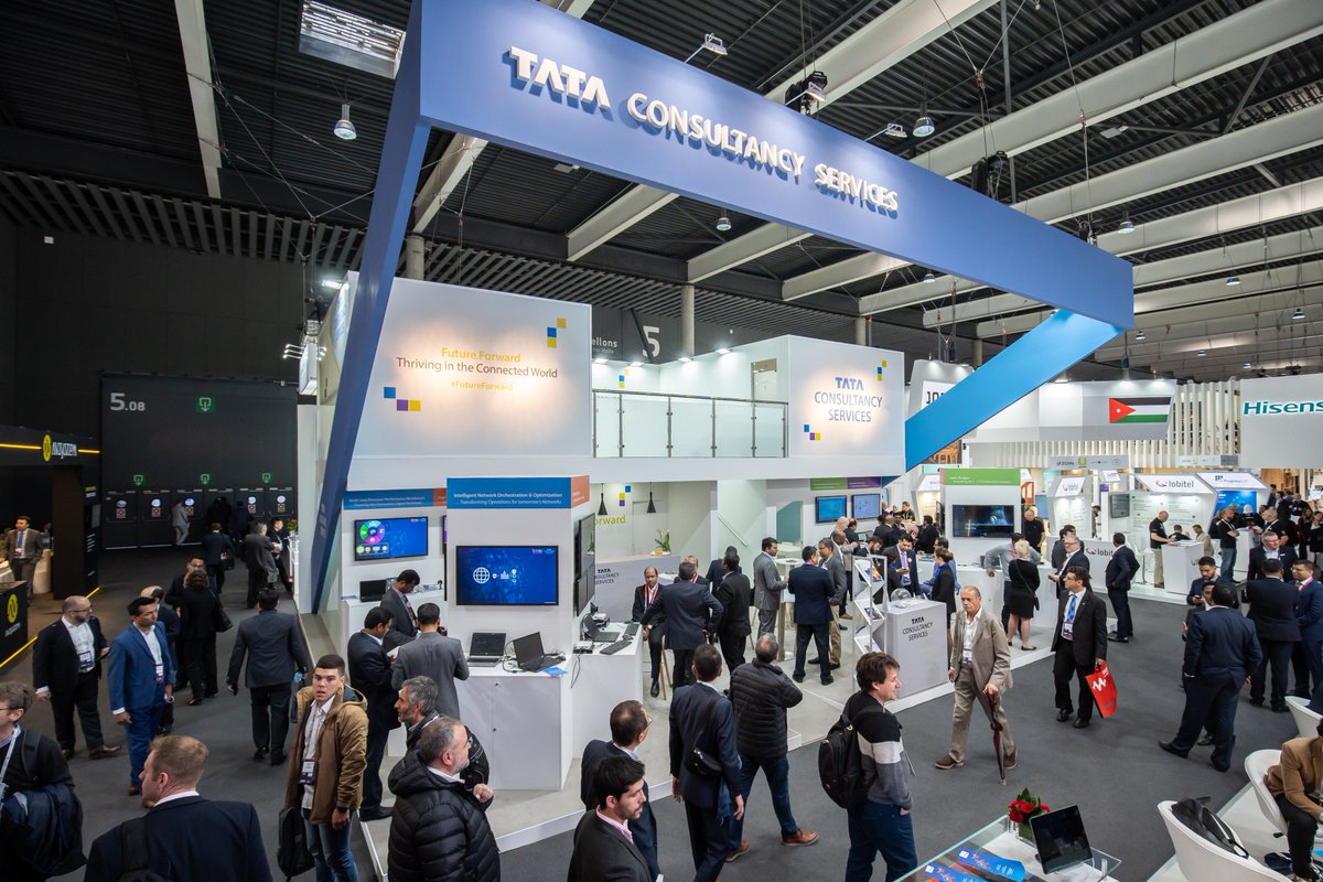 TCS_Europe's tweet photo. It's the last day of #MWC19 and your last chance to visit @TCS today. Don't forget to stop by Hall 5, Stand 5C21: https://t.co/KPhhIHDEvC #TCSMWC https://t.co/usm6qht7KR