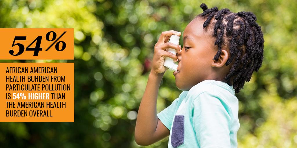 ClimateReality's tweet photo. Did you know more than 1 million African Americans live half-a-mile or less from oil and  natural gas facilities, putting them more at risk of illnesses? https://t.co/PLhuHac1c5 #BlackHistoryMonth https://t.co/FB1XXS4x1V