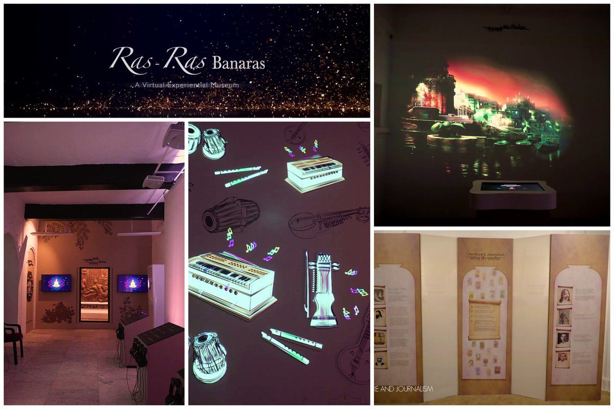 TheKnownsense's tweet photo. A collage of the film made for @ncsmgoi for Virtual Experiential Museum at Manmahal, Varanasi
#Varanasi #Banaras #VirtualMuseum #ManMandir #Manmahal #ManMandirGhat #VirtualReality #ARVR https://t.co/OQUvGJmir4